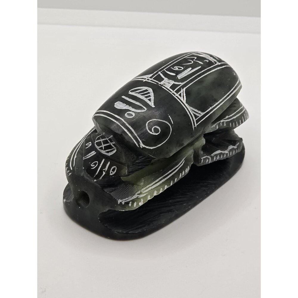 Carved Scarab Beetle from Egypt 2010